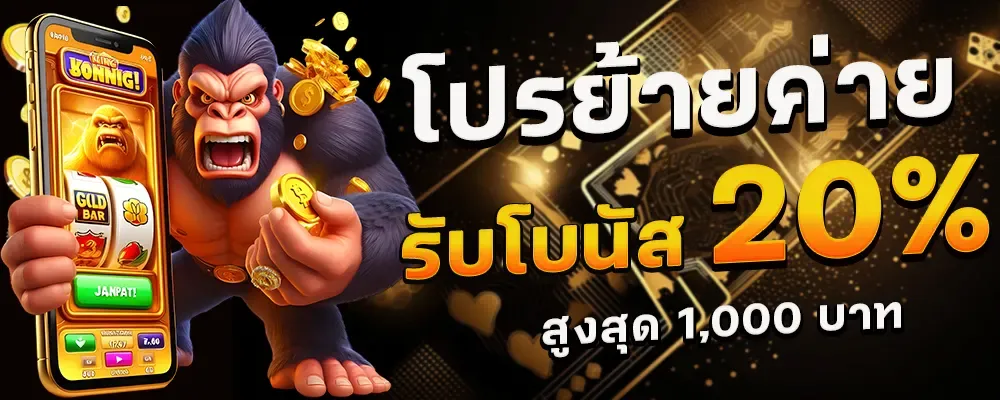 โบนัส20%